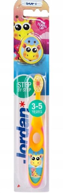 JORDAN Szczoteczka do zębów STEP BY STEP dla dzieci - ORKLA