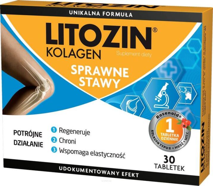 Litozin Kolagen x 30 tabletek
