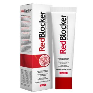 REDBLOCKER Krem na noc skóra naczynkowa - AFLOFARM