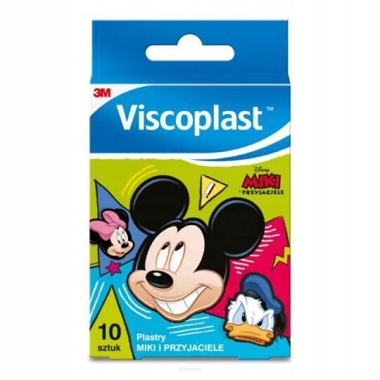 Plastry VISCOPLAST MIKI 10 sztuk