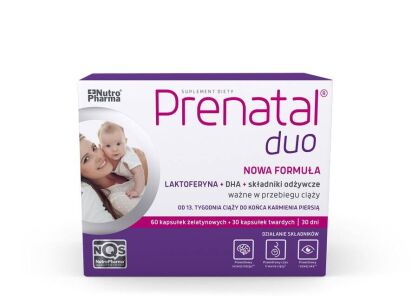 Prenatal DUO x 30 tabletek + 60 kapsułek
