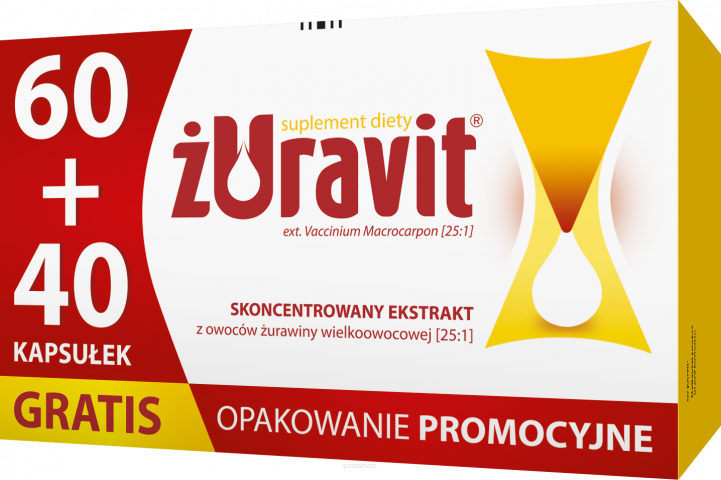 Żuravit 60 + 40 kapsułek  - ZAKŁADY