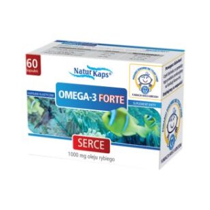 Omega 3 1000mg Forte x 60 kapsułekNaturKaps - PRZEDSIĘBIORSTWO