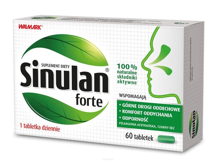 Sinulan Forte x 60 tabletek  - STADA