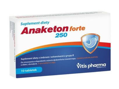 Anaketon Forte 250 x 10 tabletek  - VITIS