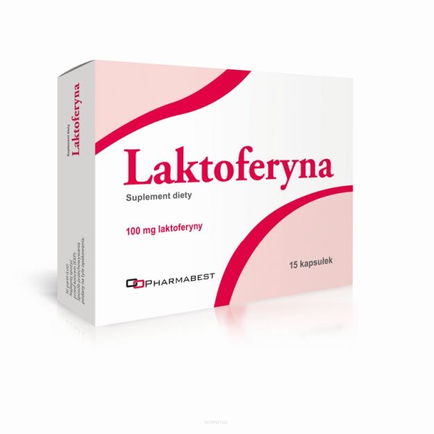 Laktoferyna kapsułek 0,1 g 15 kapsułek