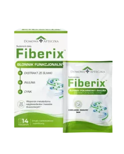 Domowa Apteczka Fiberix Smak czekoladowo-waniliowy, 14 sasz.