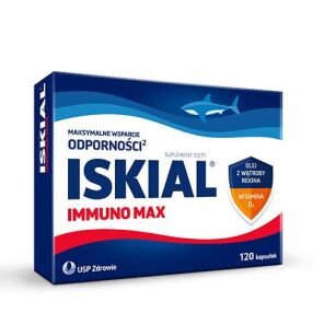 Iskial Max x 120 kapsułek - USP
