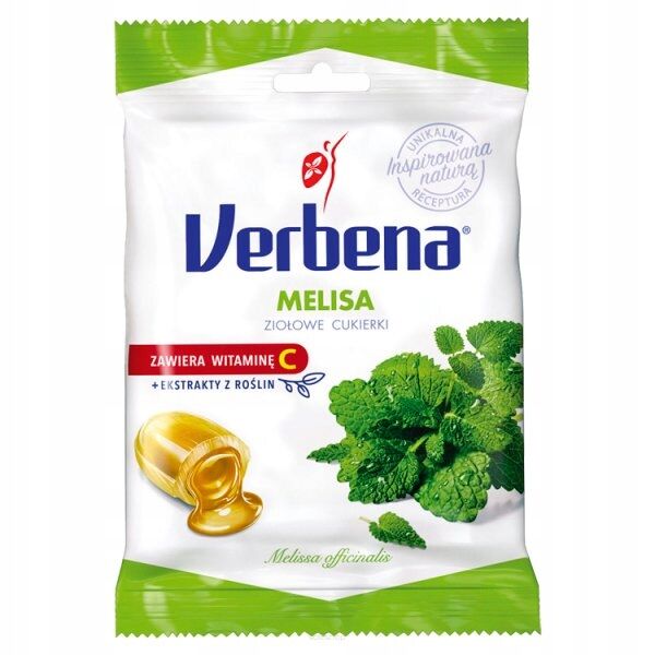 Cukierki VERBENA Melisa ziołowe z vit C 60 g