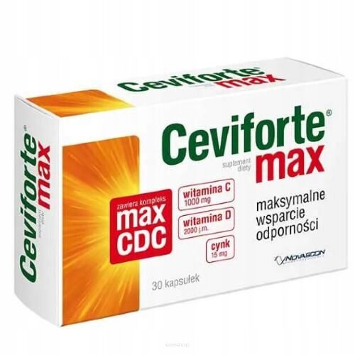 Ceviforte Max 30 kapsułek - NOVASCON