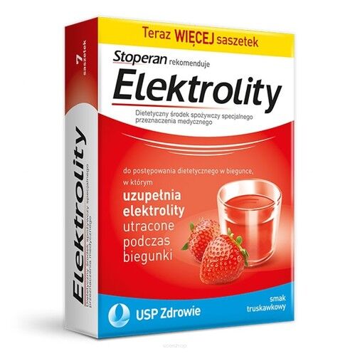 Elektrolity Truskawka x 7 saszetek - USP