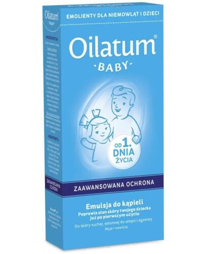OILATUM BABY Emulsja do kąpieli 150 ml AZS