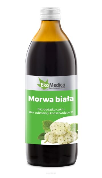 EM Sok Morwa biała x 500ml - EKAMEDICA