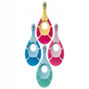 JORDAN STEP BY STEP 0-2 szczoteczka kids 1 sztuka