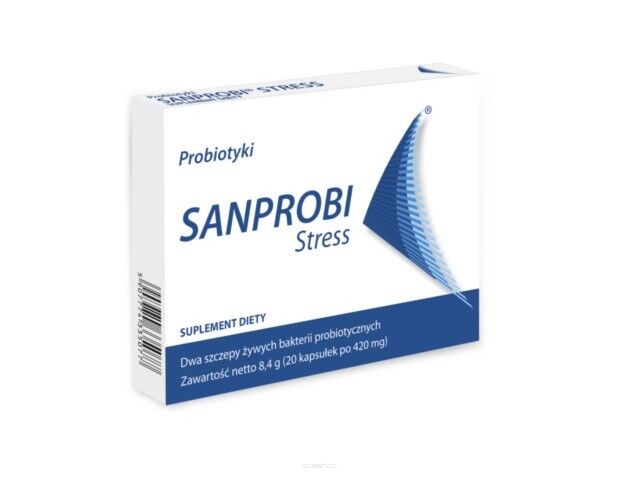 Sanprobi Stress x 20 kapsułek - SANPROBI