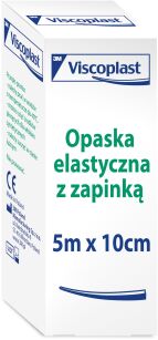 Opaska elastyczna tkana z zapinką 5m x 10 cm 1 sztuka - 3M