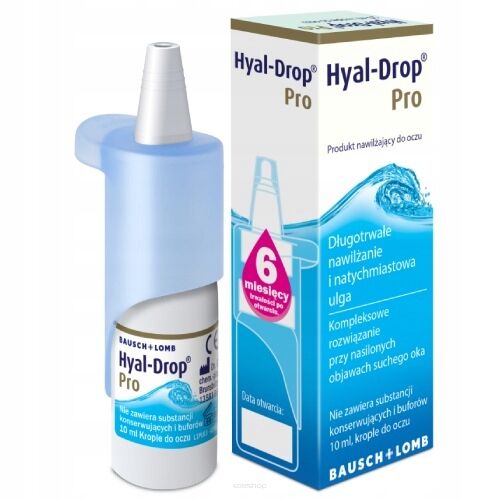Hyal-Drop Pro krople do oczu 10ml - BAUSCH