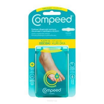 Plast. COMPEED nawilż. n/odciski x 6szt.