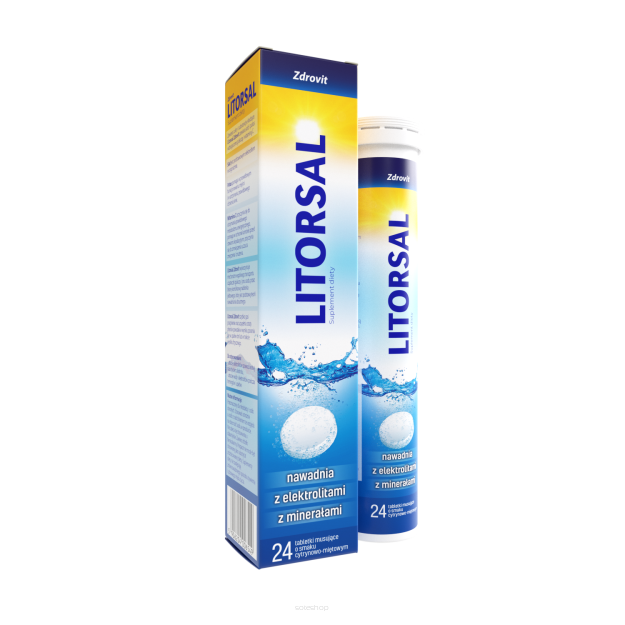 LITORSAL 24 tabletek musujących ZDROVIT