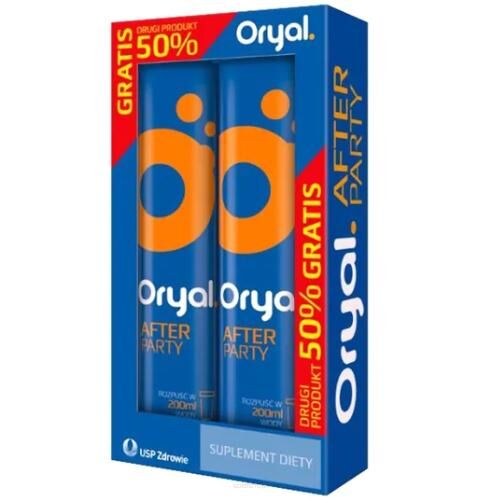 Oryal After Party, 2x18 tabletek musujących