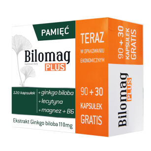 Bilomag Plus x 90 kapsułek(+30 gratis) - N.P.ZDROVIT