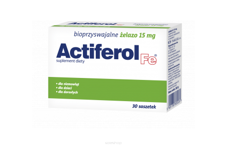 ActiFerol Fe 15 mg 30 saszetek - POLSKI
