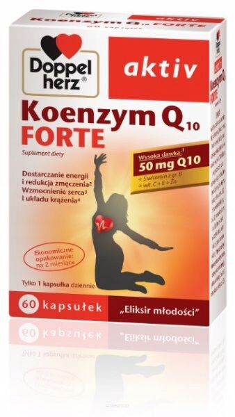Koenzym Q10 FORTE 60 KAPSUŁEK