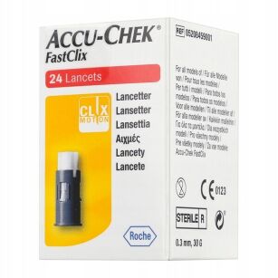 Lancet Accu-Chek FastClix 24 lancets 1 op - ROCHE