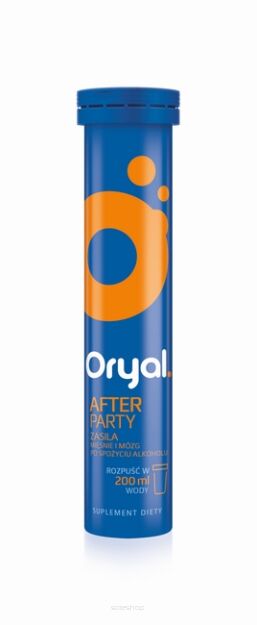 Oryal After Party 18 tabletek mus.