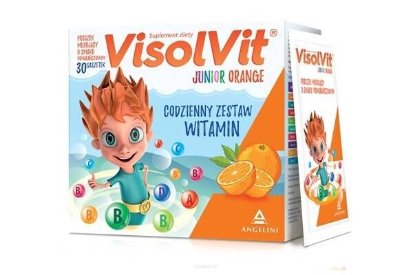 Visolvit Junior pomarańcza x 30 saszetek 