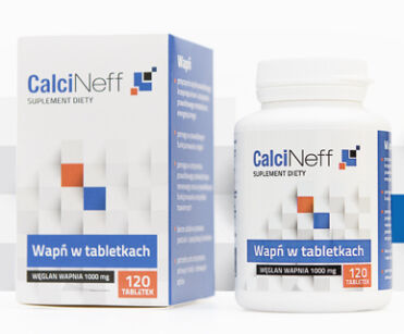 Calcineff tabletek 0,4 g Ca2+ 120 tabletek  - LABOR