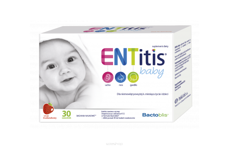 Entitis BABY 30 saszetek o smaku TRUSKAWKOWYM