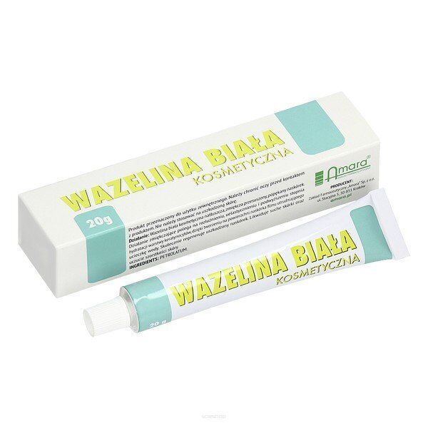 Wazelina biała kosmetyczna krem 20g tuba - ZAKŁAD