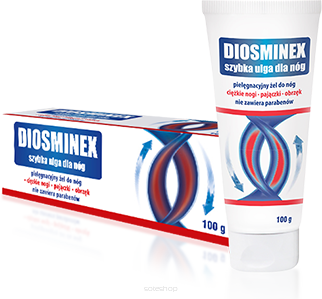 Diosminex Szybka ulga dla nóg Żel 100g