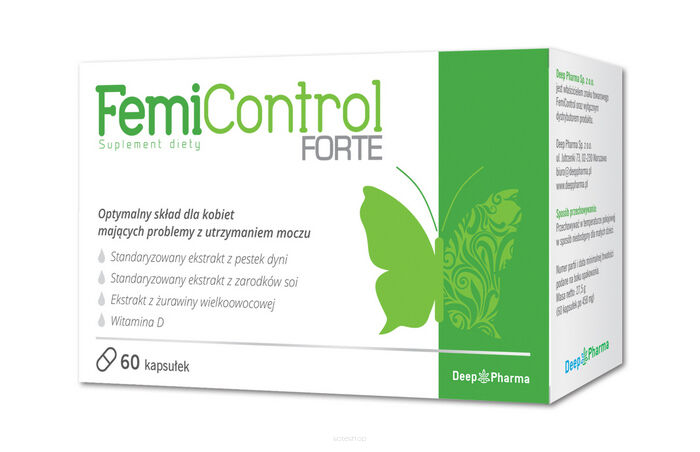 FemiControl forte x 60 kapsułek - DEEP