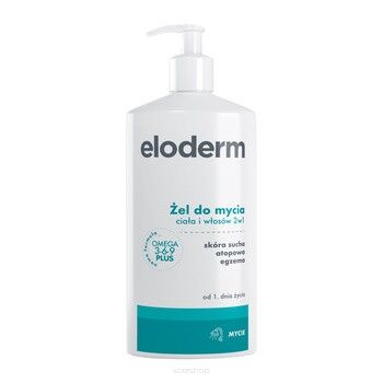 ELODERM Żel do mycia 400ml 