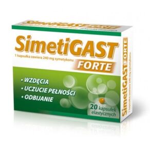 Simetigast Forte x 20 kapsułek