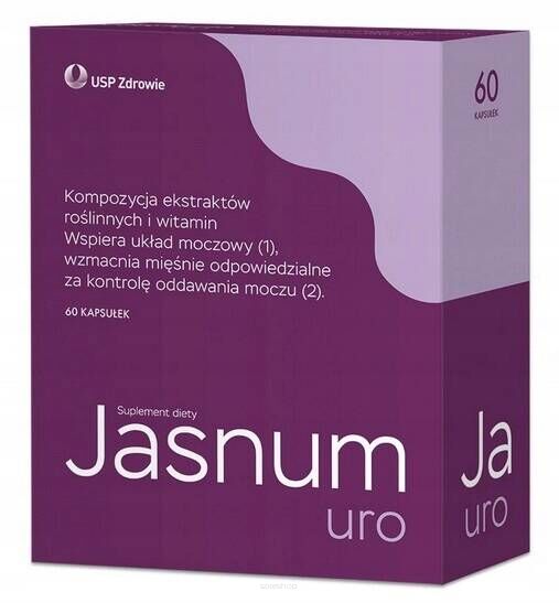 Jasnum Uro 60 kapsułek - USP