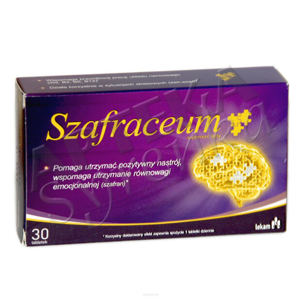 Szafraceum x 30 tabletek