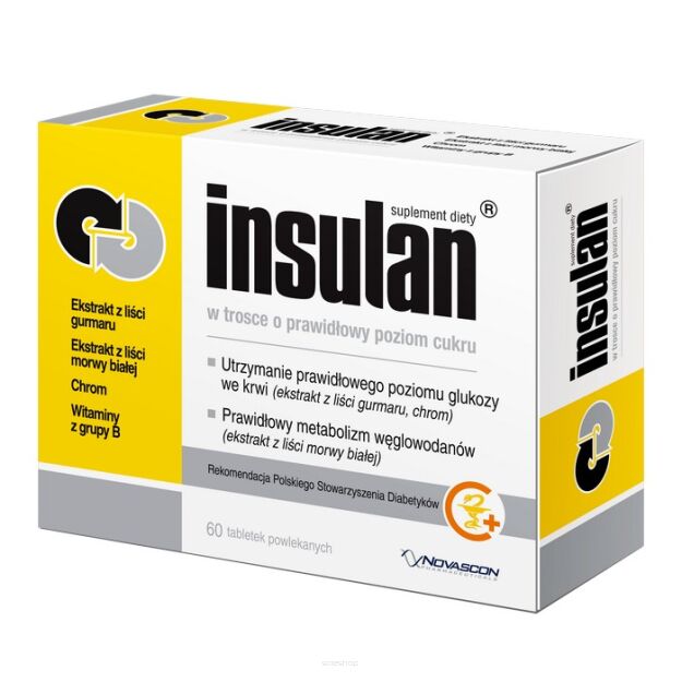 Insulan x 60 tabletek
