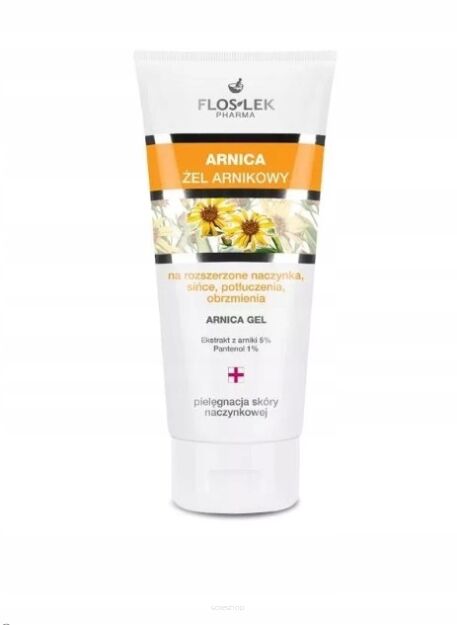 FLOS-LEK Żel arnikowy na rozszerzone naczynka 200ml - FLOS-LEK