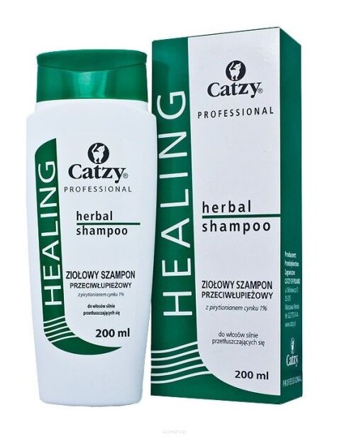 HEALING HERBAL Szampon p/łupież.wł.tłuste 