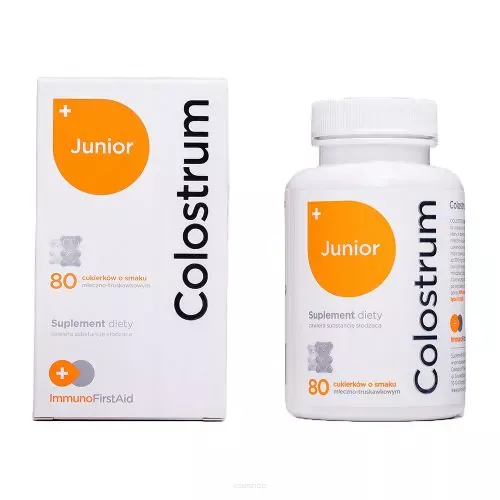 Colostrum Junior, cukierki, 80 szt.