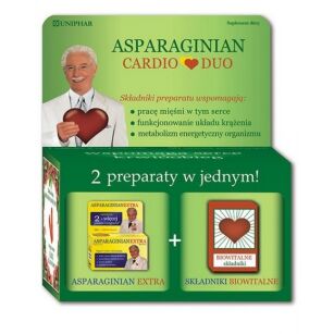 Asparaginian CardioDuo x 50 tabletek UNIPHAR