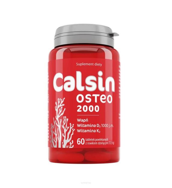 Calsin Osteo 2000 x 60 tabletek 