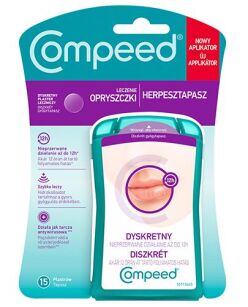 Compeed Dyskretny plaster na opryszczkę x15sztuk - LABORATOIRE