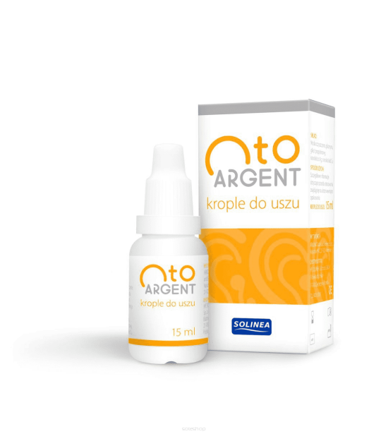 Otoargent krop.do uszu 15 ml - SOLINEA