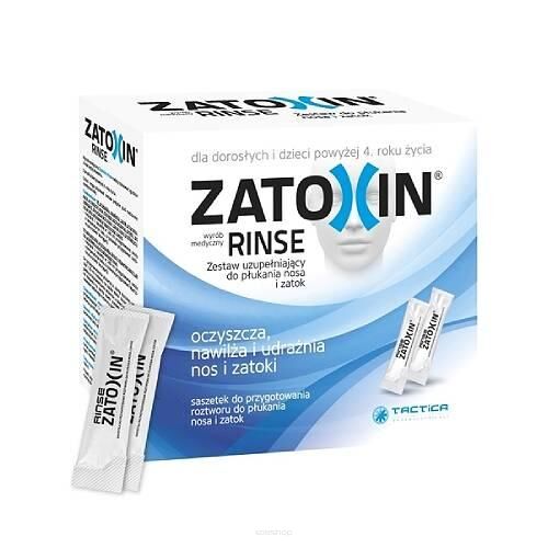 Zatoxin Rinse zestaw uzupełniający do płukania 28x