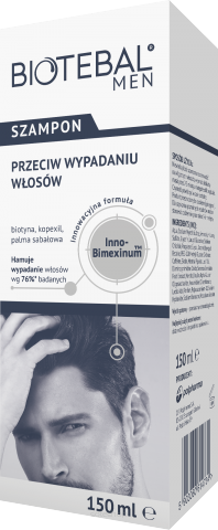 BIOTEBAL MEN szampon przeciw wypadaniu włosów 150ml