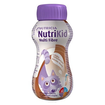 NutriKid Multi Fibre truskawkowy 200ml - NUTRICIA